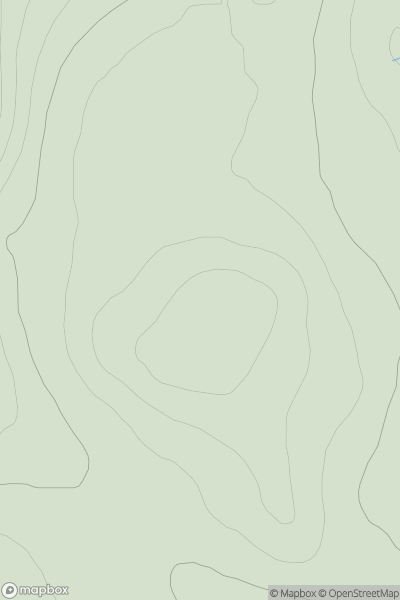 Thumbnail image for Cnoc na Moine [Durness to Loch Shin] showing contour plot for surrounding peak